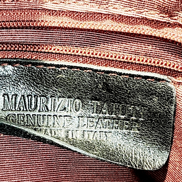 Mauricio Taituti Women's Black Leather Shoulder bag - Picture 7 of 14